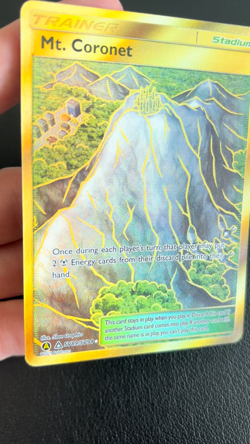 Mt. Coronet SV89/SV94 S&M Hidden Fates Shiny Vault Rare Pokemon TCG - Mint - Image 2