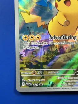 Pikachu SVP 027 Promo • NM • Pokemon TCG - Image 5