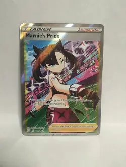 Marnie's Pride Full Art 171/172 Ultra Rare Brilliant Stars Pokemon TCG Near Mint - Image 2