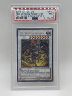 Yu-Gi-Oh! Red Dragon Archfiend PSA 9 Collectible Tins Wave 1 Promo CT05-EN002 - Image 2