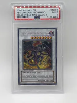 Yu-Gi-Oh! Red Dragon Archfiend PSA 9 Collectible Tins Wave 1 Promo CT05-EN002 - Image 3
