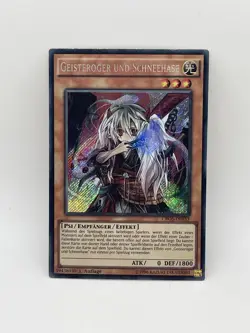 Ghost Ogre & Snow Rabbit GERMAN CROS-EN033 DE033 Secret Rare 1st Edition Yugioh - Image 1