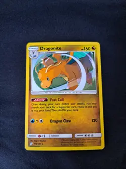 Dragonite 119/181 Team Up Holo Rare NM Pokemon TCG - Image 3
