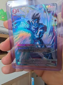 Dragonball Super Son Gohan: Adolesce FB02-018 SR Holo Fusion World Blazing Aura - Image 2