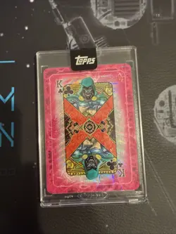 2025 Topps Chrome Marvel DOCTOR DOOM Gambit’s Deck Playing Card /99 - Image 1