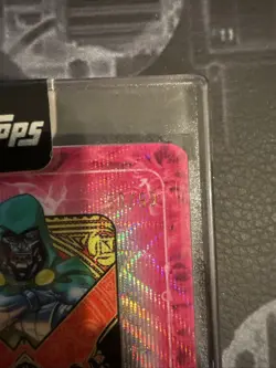 2025 Topps Chrome Marvel DOCTOR DOOM Gambit’s Deck Playing Card /99 - Image 3