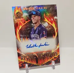 2024 Bowman - Rising Infernos Autographs Walker Jenkins #RIA-WJ /99 (AU, RC) - Image 3