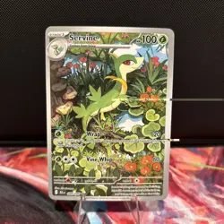 Servine 088/086 Sv: Black Bolt Holo Rare Pokemon TCG NM - Image 1