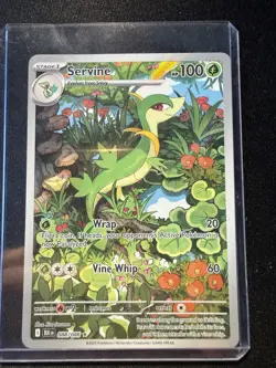 Pokemon TCG Servine Illustration Rare Black Bolt 088/086 Near Mint - Image 1