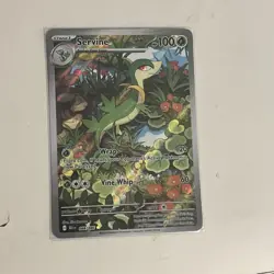 Servine 088/086 Black Bolt Pokemon TCG Illustration Rare Full Art English NM - Image 1