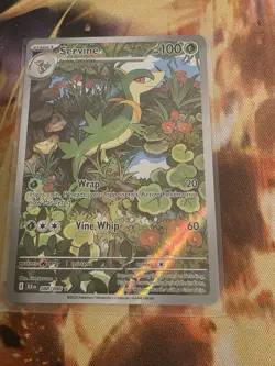Servine 088/086 Pokemon TCG Black Bolt Illustration Rare Card English, Near Mint - Image 1