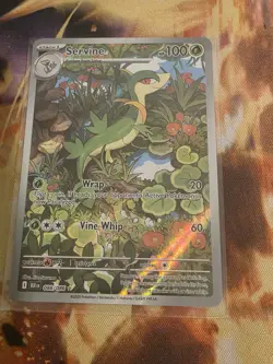 Servine 088/086 Pokemon TCG Black Bolt Illustration Rare Card English, Near Mint - Image 2