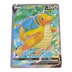 Dragonite V Pokemon Card 076/073 Hyper Beam Buster Tail Skills - Image 1