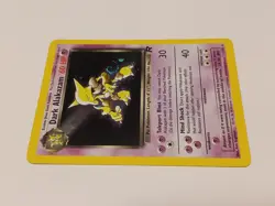 Pokemon TCG Dark Alakazam Team Rocket 1/82 Holo Unlimited Holo Rare Card++ - Image 3