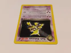 Pokemon TCG Dark Alakazam Team Rocket 1/82 Holo Unlimited Holo Rare Card++ - Image 4