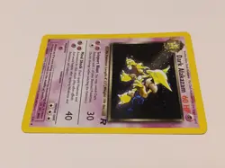 Pokemon TCG Dark Alakazam Team Rocket 1/82 Holo Unlimited Holo Rare Card++ - Image 5