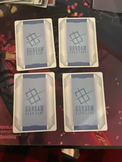 Bandai Gundam Card Game ST01 Unit Cards Lot 4 Gundam RX-78-2 English - Image 2