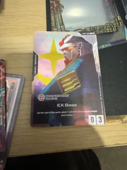 Gundam EX Base EXBP 005 Bandai Card Games Fest 25-26 Near Mint - Image 1