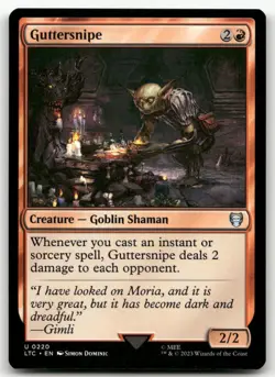 Guttersnipe #220 (NM) Lord of the Rings LTC Magic MTG - Image 1