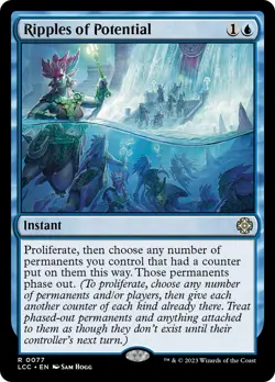 Ripples of Potential [The Lost Caverns of Ixalan Commander] Near Mint - Image 1