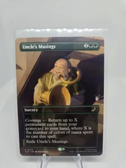 Uncle's Musings (Borderless) Regular Avatar: The Last Airbender: Eternal-Legal N - Image 1