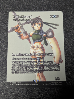 Yuffie Kisaragi 0060 Rare Borderless Non-Foil FCA FFVII MTG FINAL FANTASY NM/M - Image 1