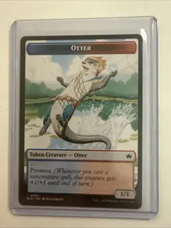 Otter Token - Near Mint - Bloomburrow - Magic the Gathering #25 - Image 1