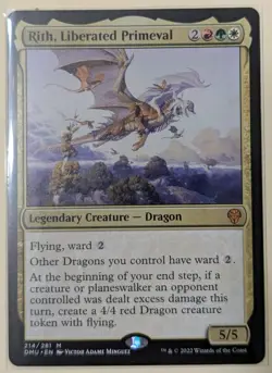 Rith, Liberated Primeval Dominaria United Regular - Image 1