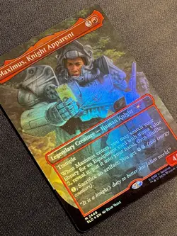 Maximus, Knight Apparent Foil M 2449 Fallout Secret Lair SLD MTG NM - Image 3