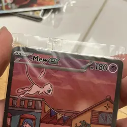 Pokemon Mew EX 053 Sv: Scarlet & Violet Promo Full Art Holo Promo 180 HP Card - Image 5