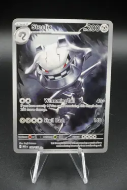 Pokemon TCG Steelix Holo NM Mega Evolution #150 - Image 1