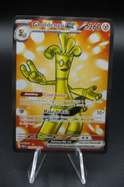 Gholdengo ex #231 Pokemon Paradox Rift NM - Image 1