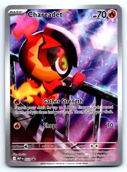 Pokemon Charcadet - 022 ME: Mega Evolution Promo MEP P HOLO 022 Teeziro NM - Image 1