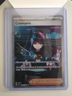 Cassiopeia Trainer Holo Card Pokemon TCG S&V Shrouded Fable 094/064 - Image 1