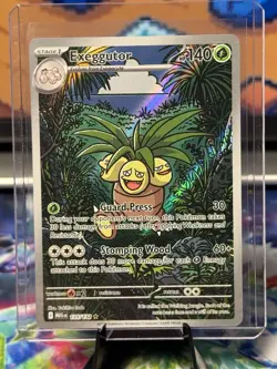 Pokemon TCG Exeggutor 135/132 ME01: Mega Evolution Illustration Rare NM - Image 1