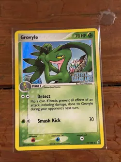 Pokemon TCG Grovyle 32/100 EX Crystal Guardians Stamped NM - Image 1