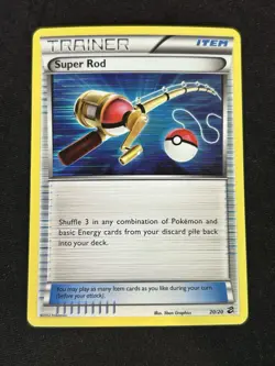 2012 Pokemon Dragon Vault 20/20 Super Rod Holo - Image 1