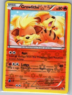 Growlithe RC4/RC25 Holo Legendary Treasures: Radiant Collection - Pokemon - LP - Image 1