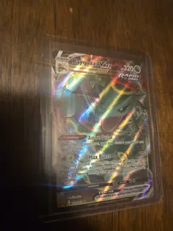 Pokemon Crown Zenith Rayquaza VMAX Ultra Rare Holo Full Art #102/159 - Image 1