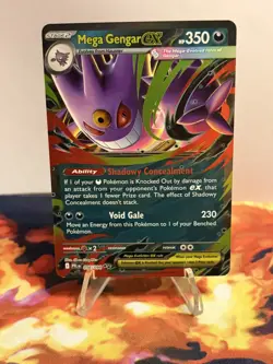 Pokemon TCG Mega Gengar ex 056/094 Double Rare Phantasmal Flames - Image 2