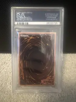 Yugioh PSA 10 GEM MINT Dark Magician LC01-EN005 Legendary Collection Ultra Rare - Image 2