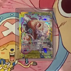 One Piece Monkey.D.Luffy EB04-061 SEC Adventure on Kami's Island English NM - Image 1