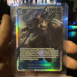 Edward.Newgate - OP08-43 - Super Rare - Foil - Two Legends - One Piece - English - Image 1