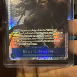 Edward.Newgate - OP08-43 - Super Rare - Foil - Two Legends - One Piece - English - Image 3