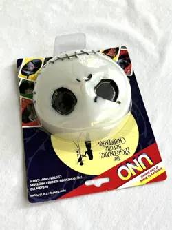 Nightmare Before Christmas JACK SKELLINGTON Glow In The Dark UNO Card Game NEW - Image 3