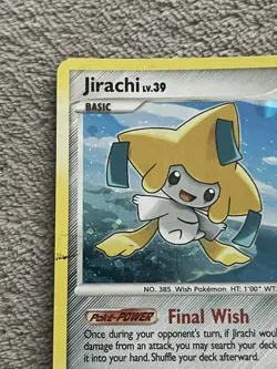 Jirachi - 7/111 - Reverse Holo & Holo- Rising Rivals - Pokemon Card - - Image 3