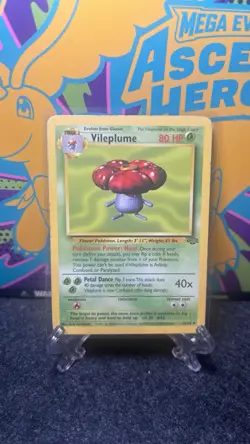Pokemon TCG Vileplume Jungle Card 31/64 Unlimited Rare Non-Holo LP - Image 1