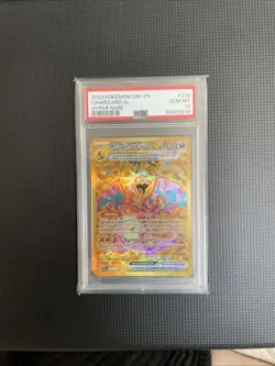 Pokemon TCG Charizard EX Sv03: Obsidian Flames Hyper Rare Card 228/197 PSA 10 - Image 1