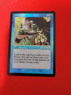 Mtg Impulse Foil Card Magic The Gathering Collectible Card Game - Image 1