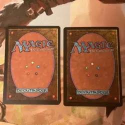 Magic The Gathering Gloom Japanese 4th Edition Black Border 2 Card Set Used - Image 4